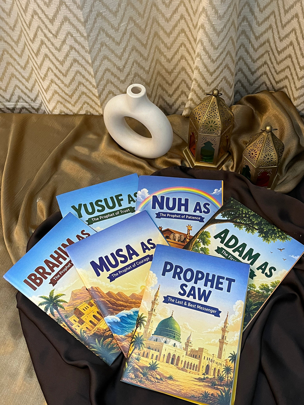Prophetic Stories for Kids+ Get 13 Daily Dua Stickers FREE.